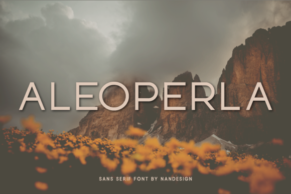 Aleoperla: A Modern Font for Digital Marketing
