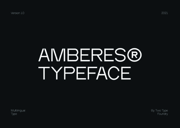 Amberes: A Font for Polished Branding