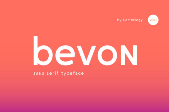 Bevon Font: A Modern Typeface for Business Branding