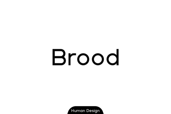 Brood: A Font for Creative Campaigns