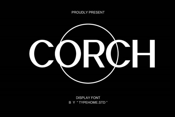 Corch: A Clean Sans Serif Font for Creative Projects