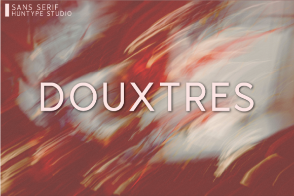Douxtres: A Font That Speaks Clearly