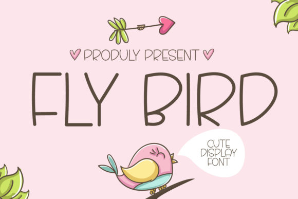 Fly Bird: A Quirky Sans Serif Font
