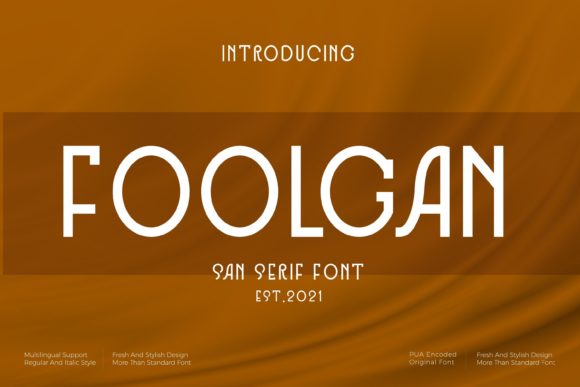 Foolgan Font: A Delightful Typeface for Digital Designers