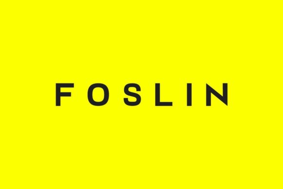 Foslin: A Modern Sans Serif