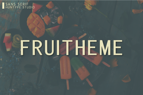 Fruitheme: A Clean Font for Creative Projects