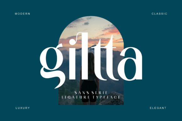 Giltta: A Versatile Sans Serif Font
