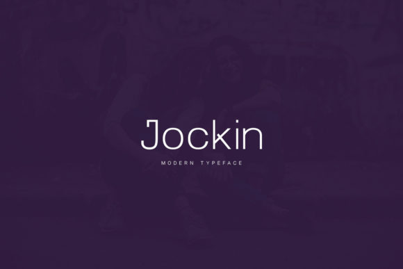 Jockin: A Versatile Sans Serif Font