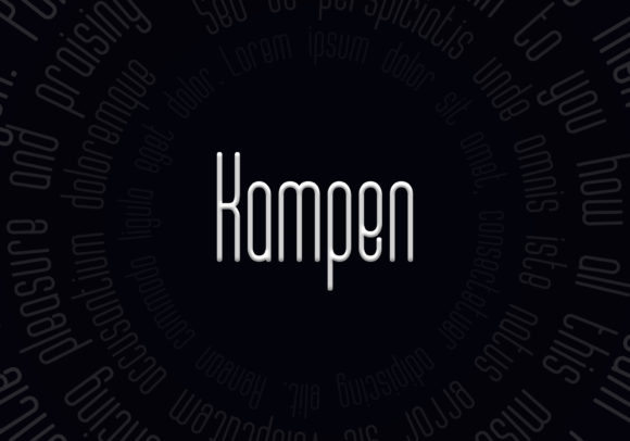 Kampen: A Modern Sans Serif for Web Design