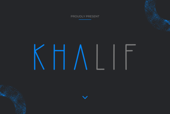 Khalif Font: A Modern Typeface for Marketers and Designers