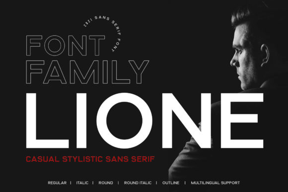 Lione Font: Clean & Stylish for Creative Projects