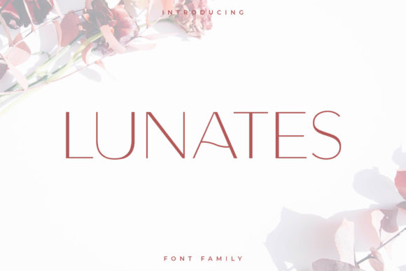 Lunates Font: A Subtle Elegance for Digital Design