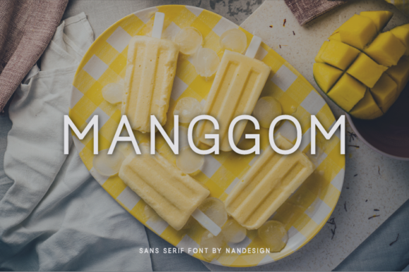 Manggom: A Modern Sans Serif for Editorial Design