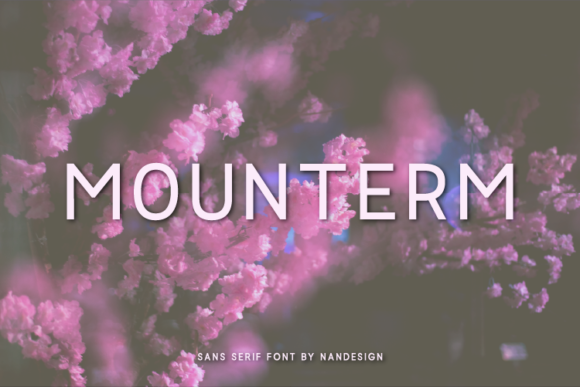 Mounterm: A Clean Font for Creative Makers