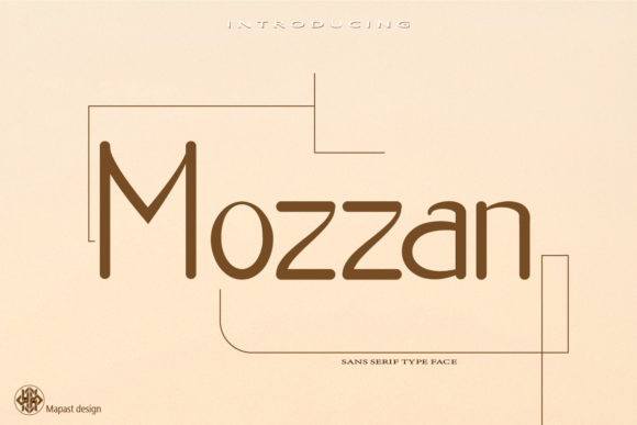 Mozzan: A Modern Sans Serif Font