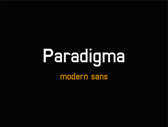 Paradigma Font: Modern Typography for Editorial Design