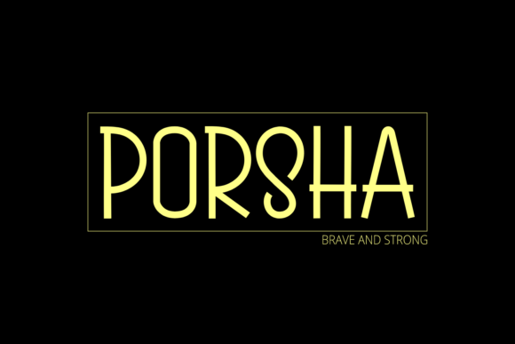 Porsha: A Versatile Sans Serif Font