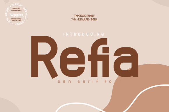 Refia: A Modern Sans Serif Font