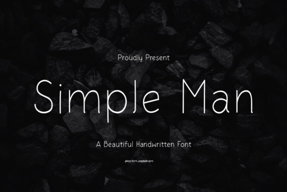 Simple Man Font for Web Design