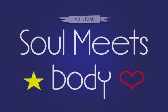 Soul Meets Body Font