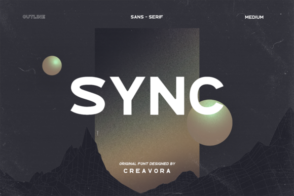 Sync: A Timeless Sans Serif Font