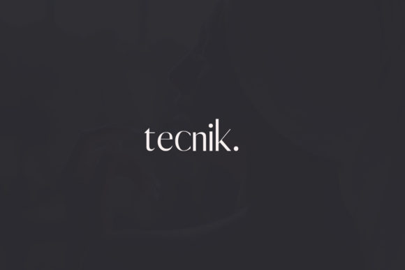 Tecnik: A Clean Sans Serif for Every Project