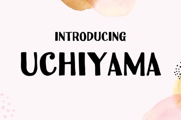 Uchiyama: A Modern Japanese Font for Marketers