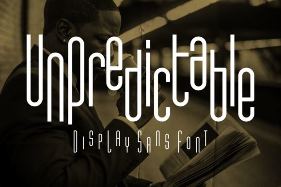 Unpredictable Font for Web Design