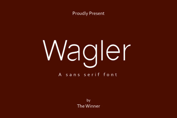 Wagler Font: Modern Typography for Editorial Design